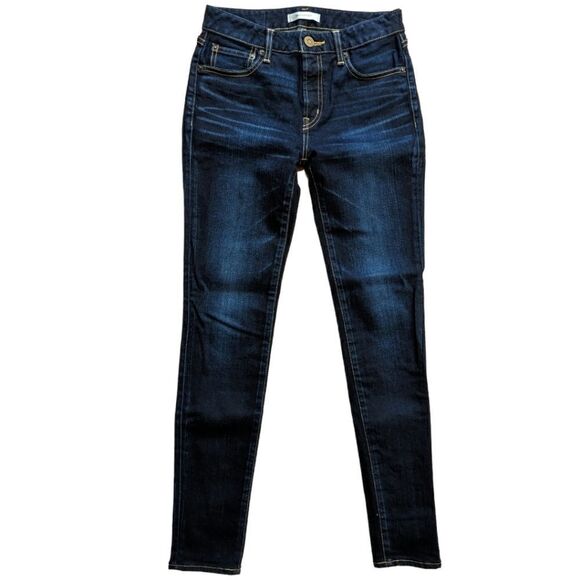 LIKE NEW MOUSSY Japan Women's Skinny Jeans Dark Denim Size 25 - Picture 1 of 12
